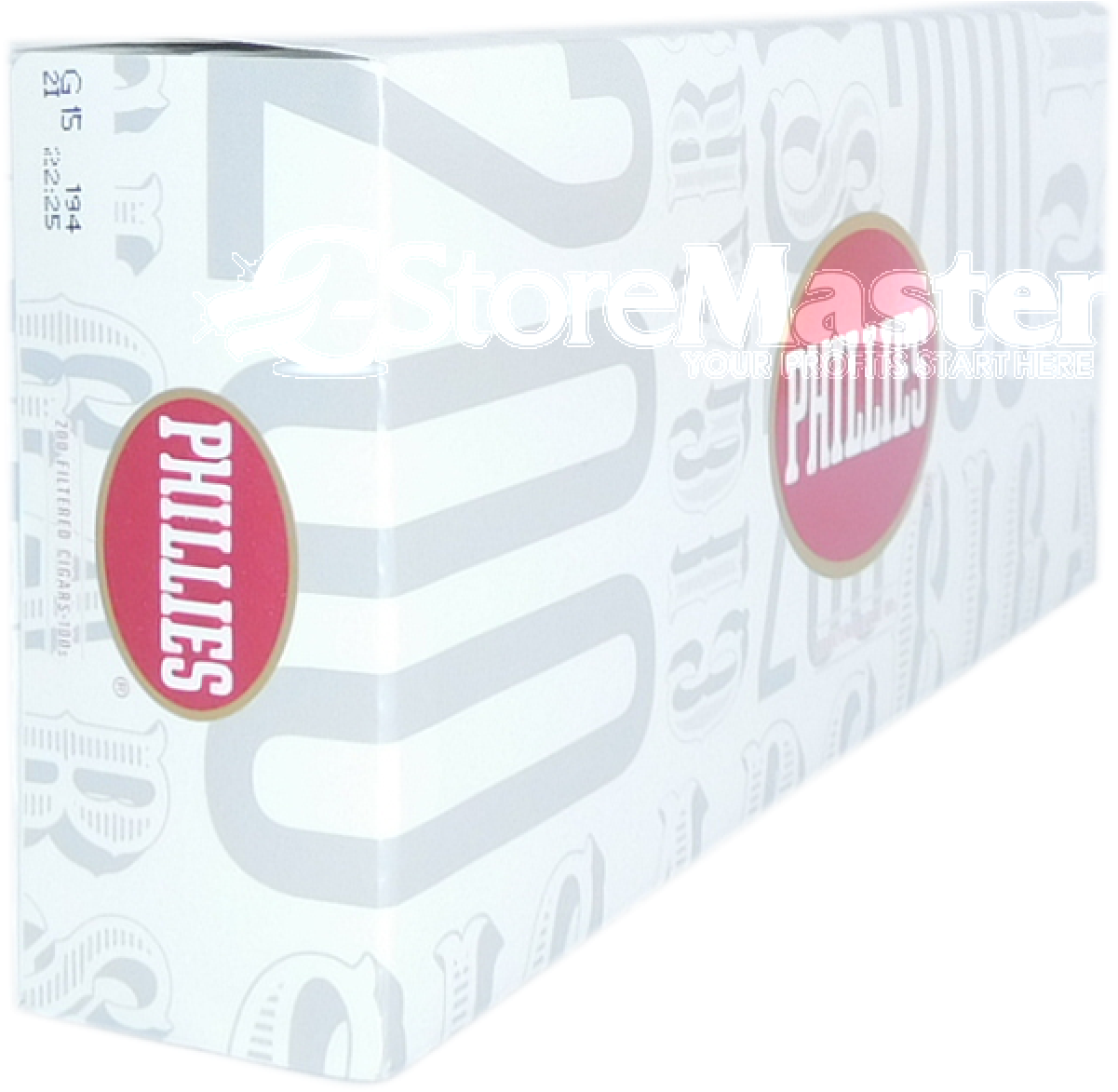 Phillies Filter Cigar 10ct Light - Phillies Cigars, Filtered, 100s - 20 Cigars (1200x1200), Png Download