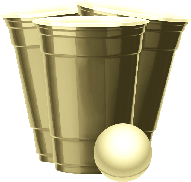Beer Pong Champion - Plastic (900x900), Png Download