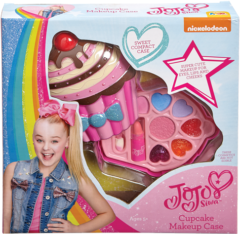 Jojo Siwa Cupcake Makeup Case - Jojo Siwa Makeup Set (600x600), Png Download