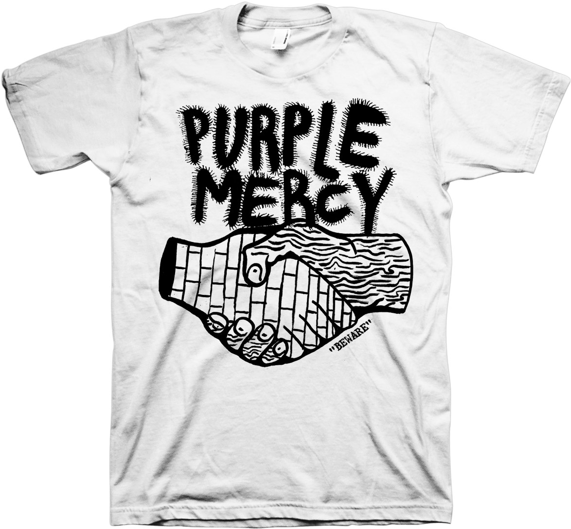 Purple Mercy "beware" White - Planes Mistaken For Stars T Shirt (1200x1200), Png Download