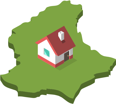 Luxembourg Residents - House & Land Icon Png (627x627), Png Download