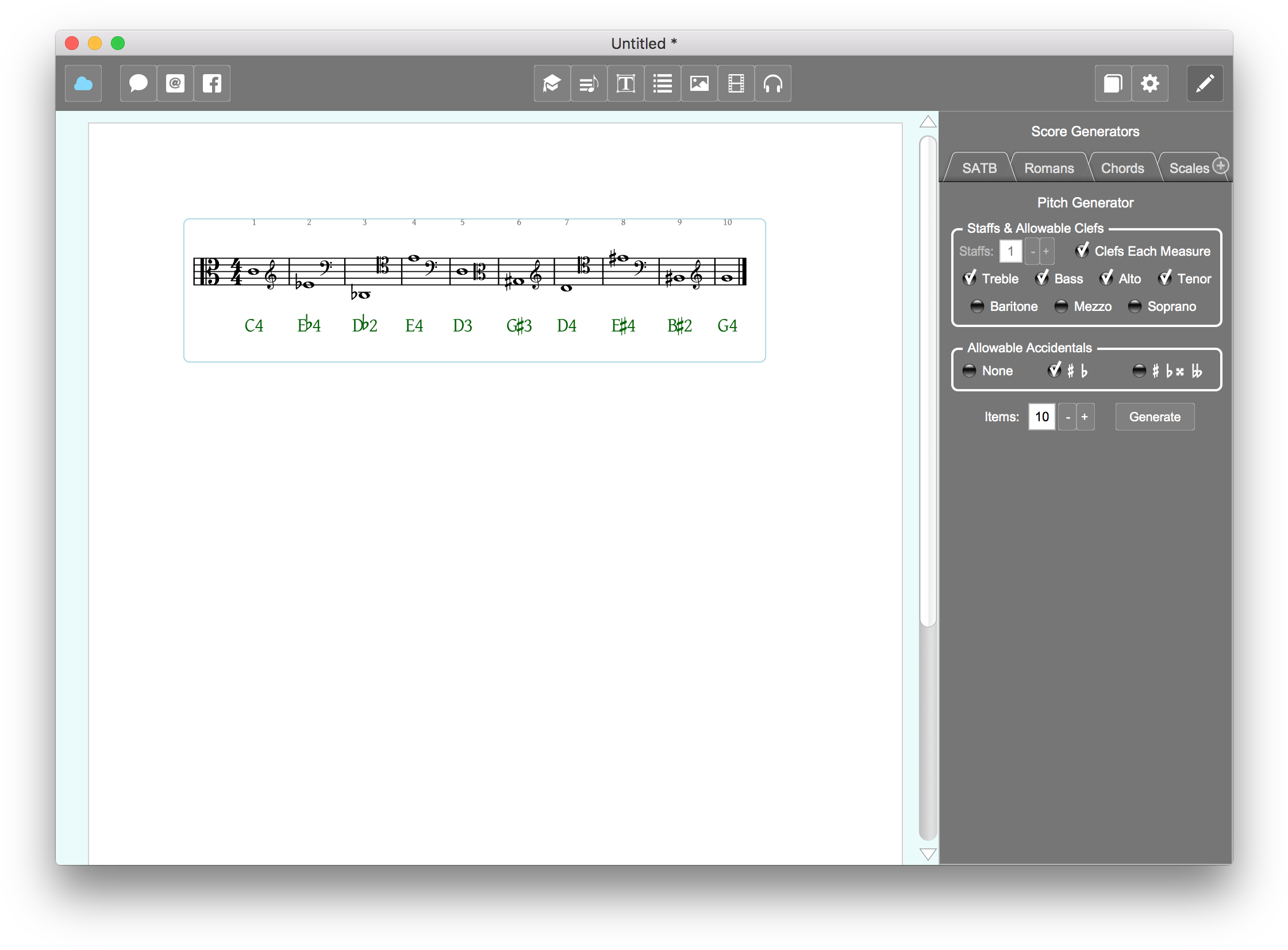 Pitch-generator - Chord (2272x1676), Png Download
