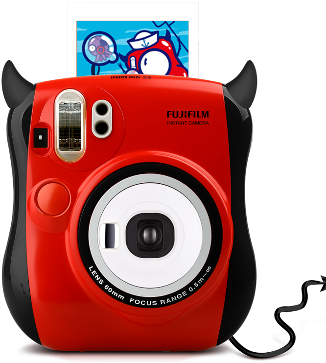 Fujifilm Instax Mini 25 (800x800), Png Download