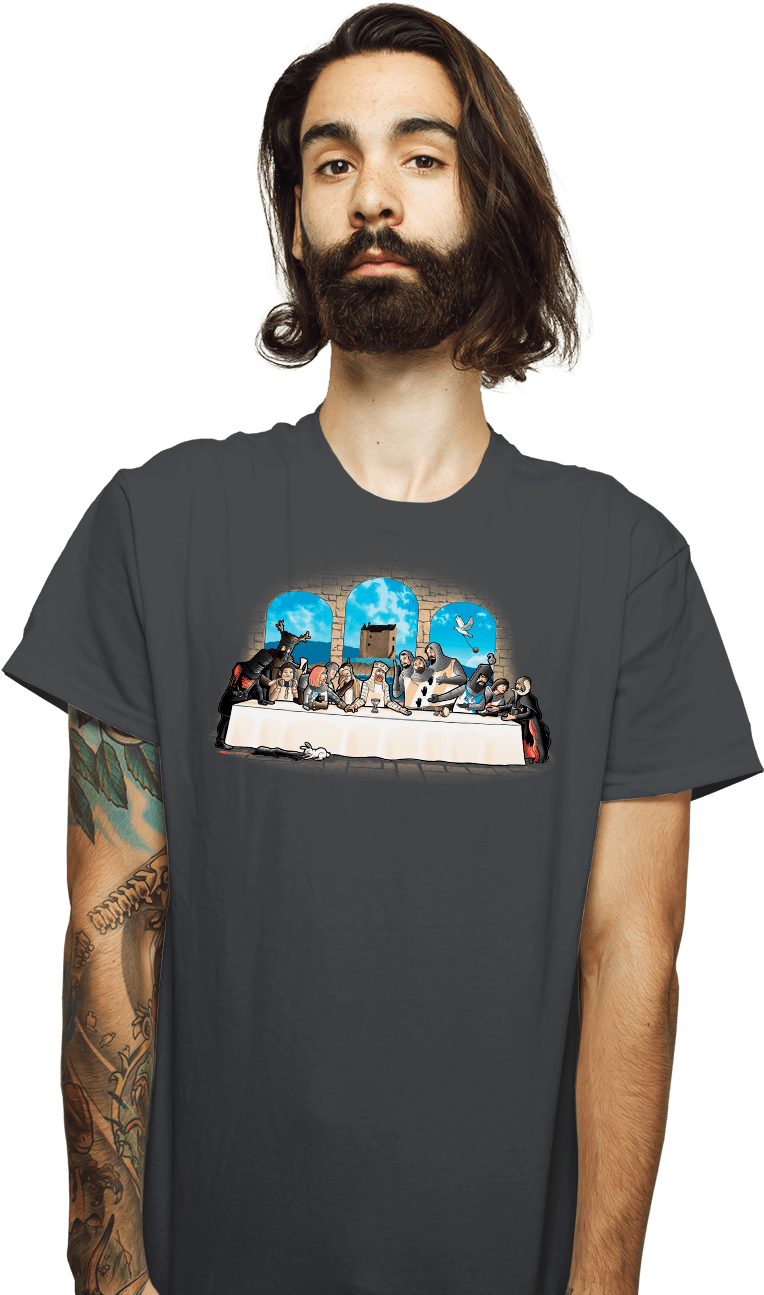 Holy Grail Dinner - Shirt Punch Harry Potter (930x1322), Png Download