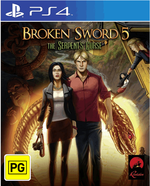 1 Of - Broken Sword 5 The Serpents Curse Switch (600x600), Png Download