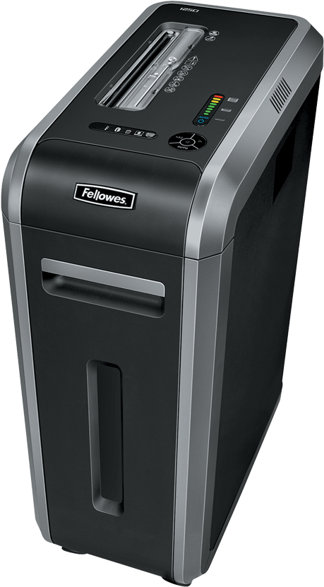 Fellowes® Powershred® 125ci Cross Cut Shredder - Fellowes C-120ci Heavy-duty Jam Proof Cross-cut Shredder, (850x850), Png Download