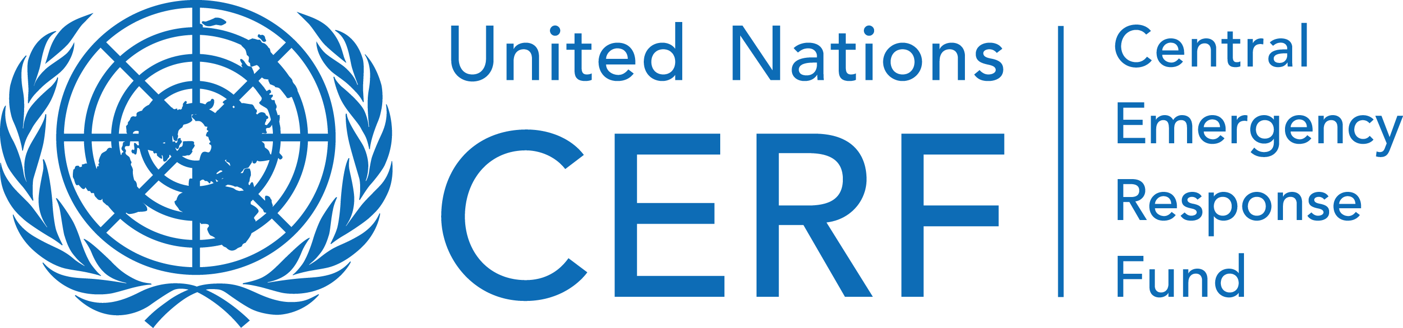 United Nations Central Emergency Response Fund Logo (2735x641), Png Download