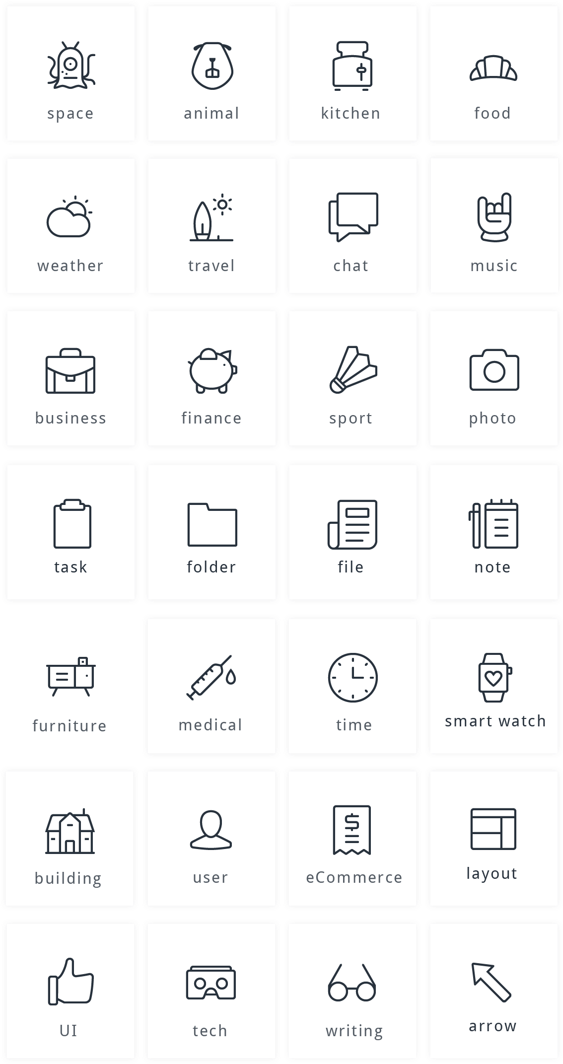 Budicon Classic Comes With 1399 Icons - Circle (1149x2158), Png Download