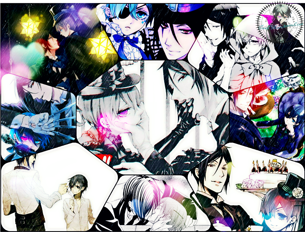 Kuroshitsuji Cielphantomhive Sebaciel Sebastian Michael - Yoyoshome Black Butler Anime Kuroshitsuji Cosplay Bookbag (1024x1024), Png Download