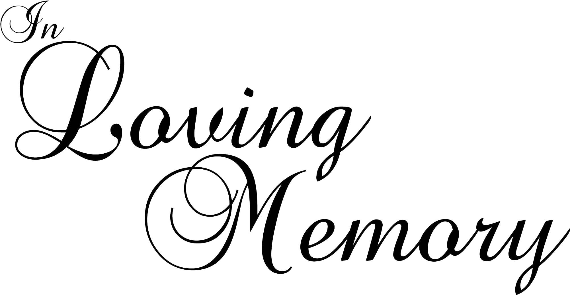 Loser Buys Tournament In Memory Of Anthony Carmody - Loving Memory Clip Art (2091x1120), Png Download