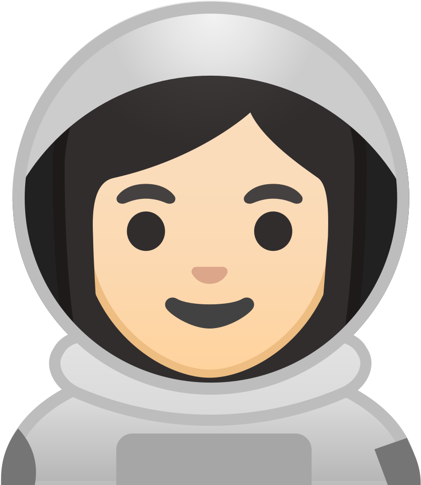 Download Svg Download Png - Astronaut Emoji (1024x1024), Png Download