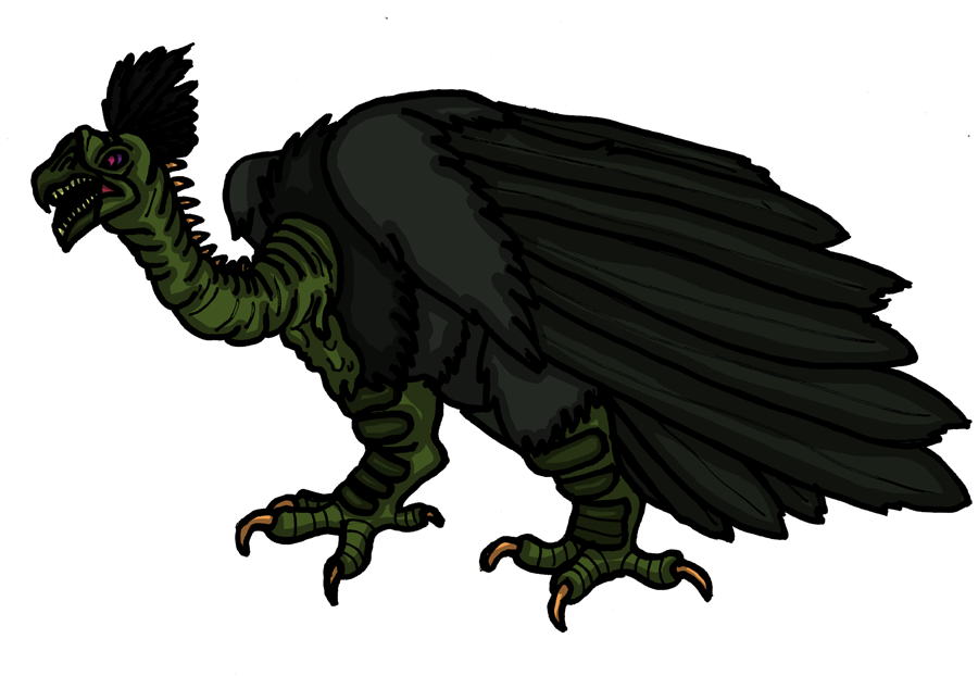 Iconic Characters Of Horror Fiction - Giant Claw (900x622), Png Download