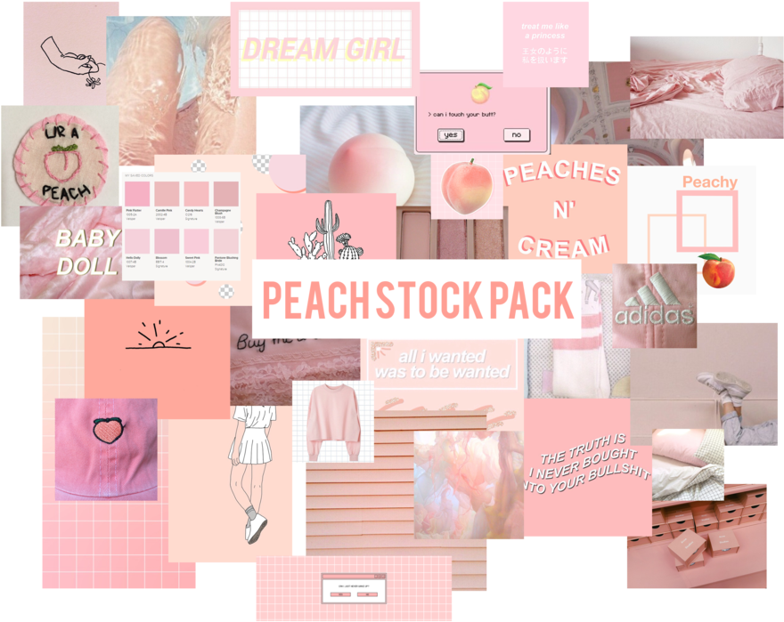 Peach Stock Pack By Summer To The Spring - Minute To Win It Back (1017x786), Png Download
