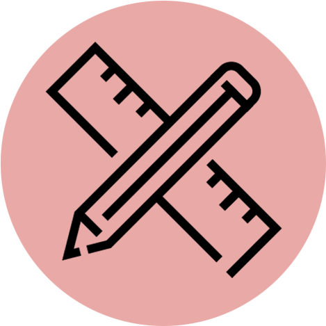 Logo Design Quickly Stand Out From The Crowd With A - Ruler And Pencil Png (960x960), Png Download