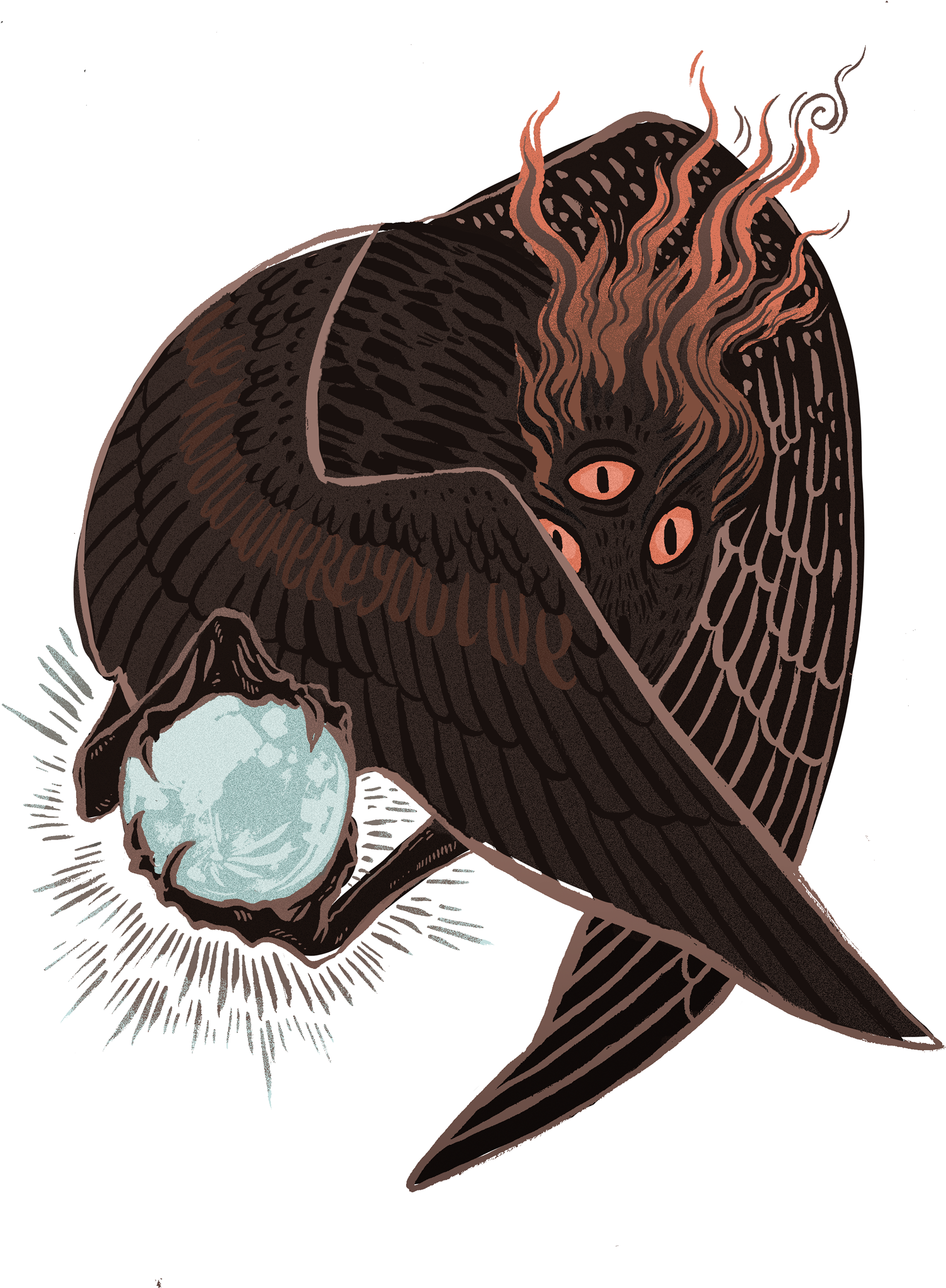 Burn The Witch By Radiohead - Illustration (1920x2707), Png Download