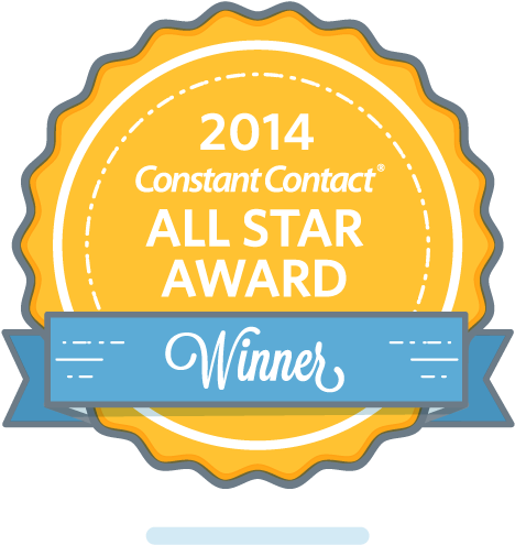 Social-impact Top Ten Percent 2nd Year In A Row - Constant Contact All Star Award 2010 (565x600), Png Download