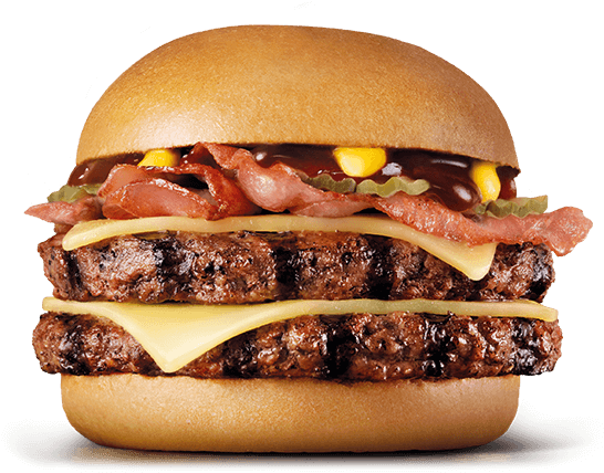 Grill Masters Ultimate Angus, Bacon - Bacon Deluxe Hungry Jacks (760x444), Png Download