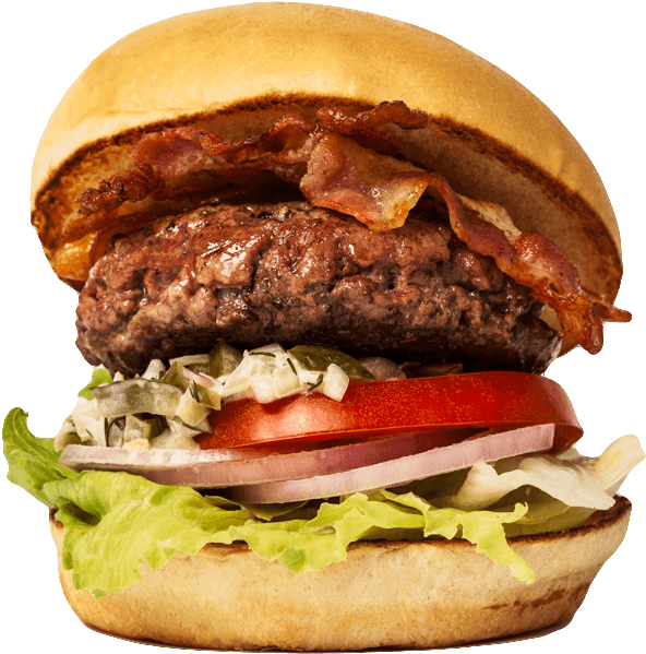 Bacon Burger Just Burger Malta - Mz Es 250 1 (613x669), Png Download