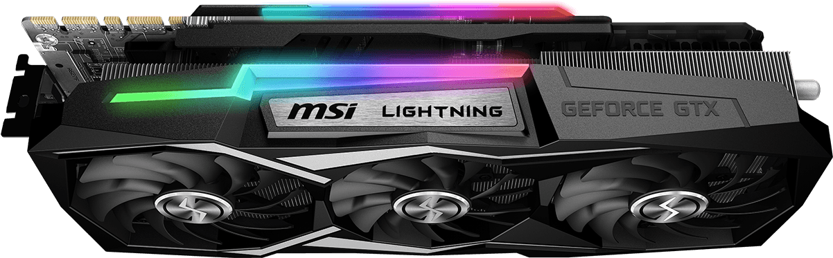 Lightning Series Graphics Cards - Gtx 1080 Ti Msi (1275x429), Png Download