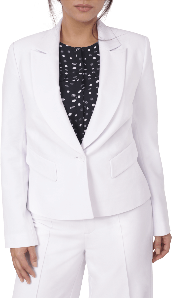 Next - Eva Longoria White Pant Suit (857x1200), Png Download