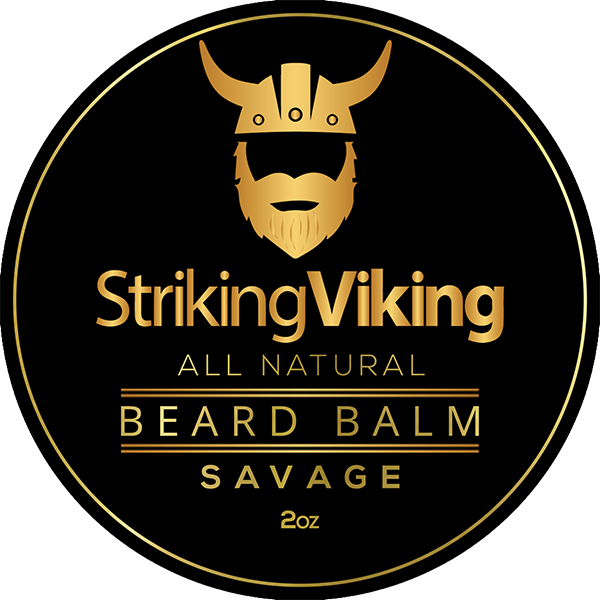 Savage Beard Balm Striking Viking Scented Striking - Man V. Food (600x600), Png Download