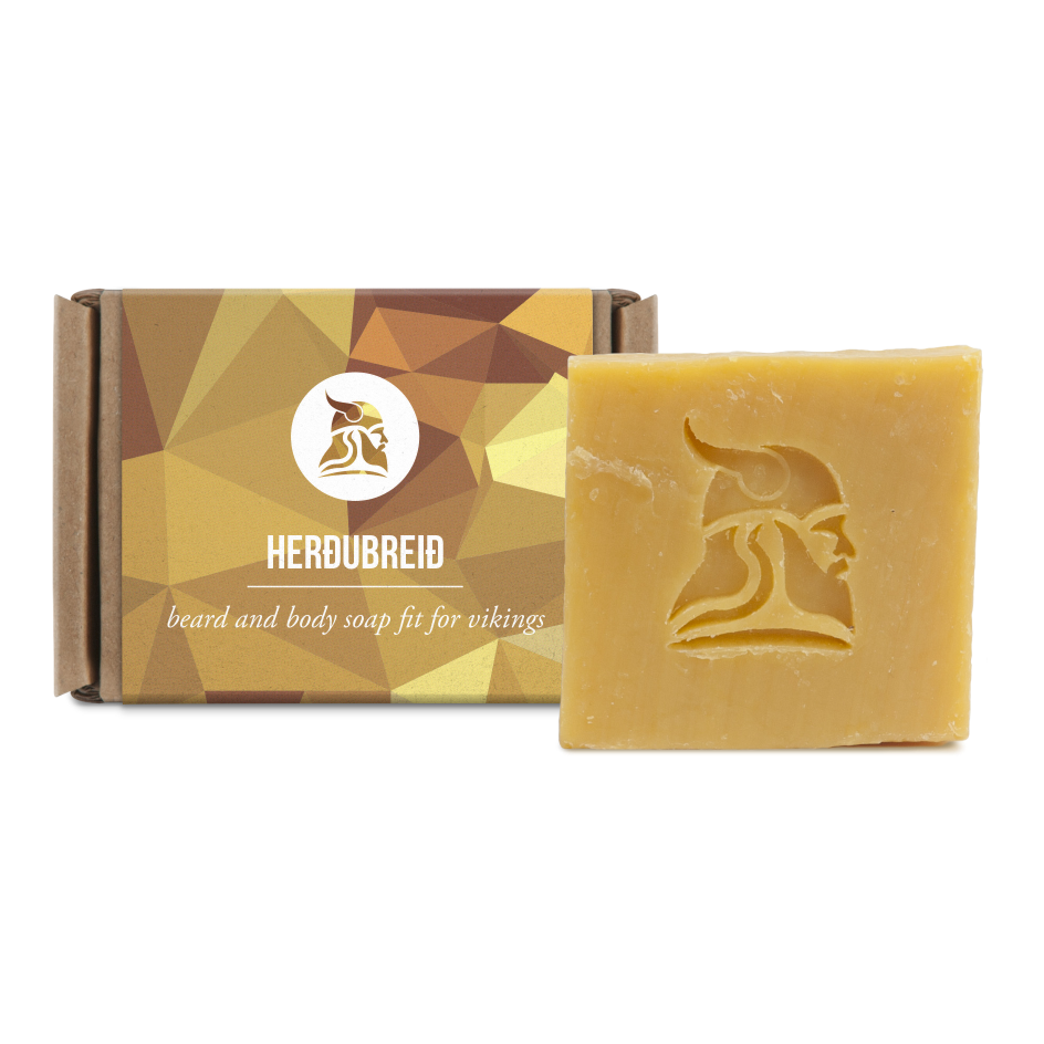 Beard And Body Beer Soap, 50gr, Herðubreið - Fit For Vikings Herðubreið Skæg Sæbe (50-60 G) (944x944), Png Download