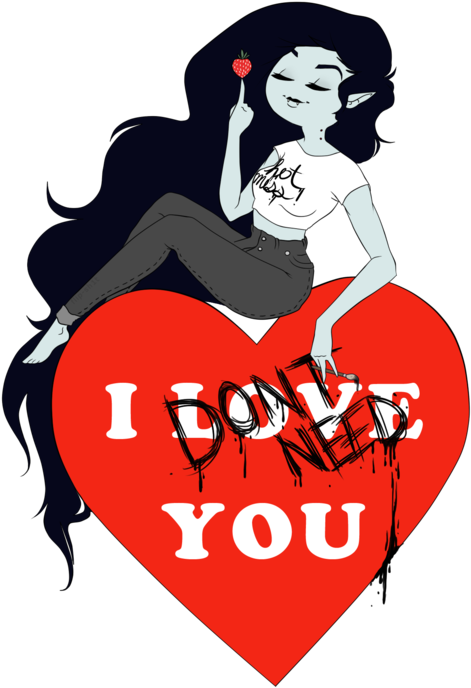 Tumblr - Transparent Marceline The Vampire Queen (500x726), Png Download