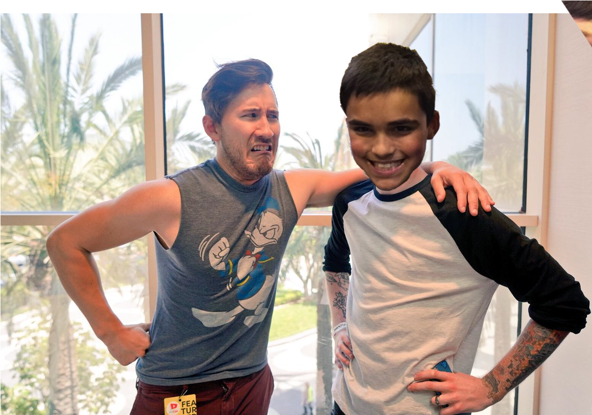 Testing Picture Amazing Boi Naruto Texture Pack - Dantdm Jacksepticeye And Markiplier (1362x812), Png Download
