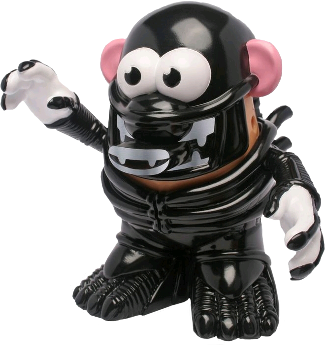 Alien - Mr Potato Head Alien (660x729), Png Download