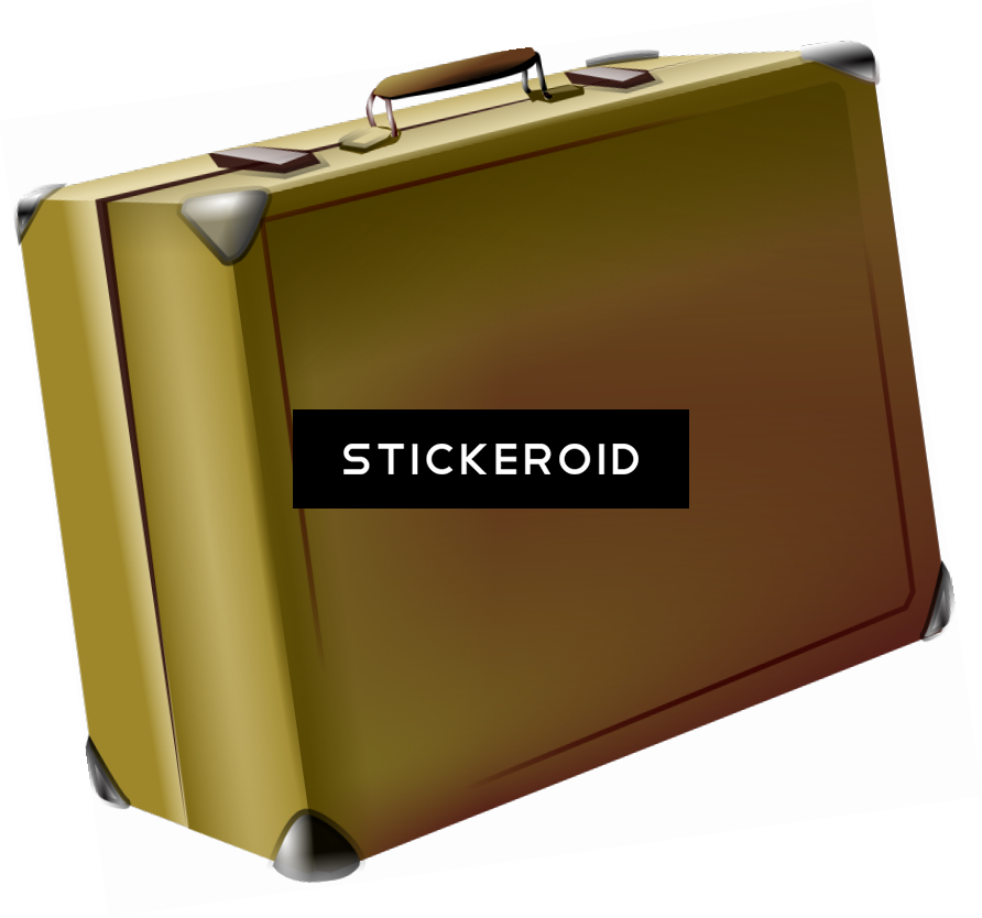 Vintage Suitcase Icon - Suitcase Clipart (892x834), Png Download
