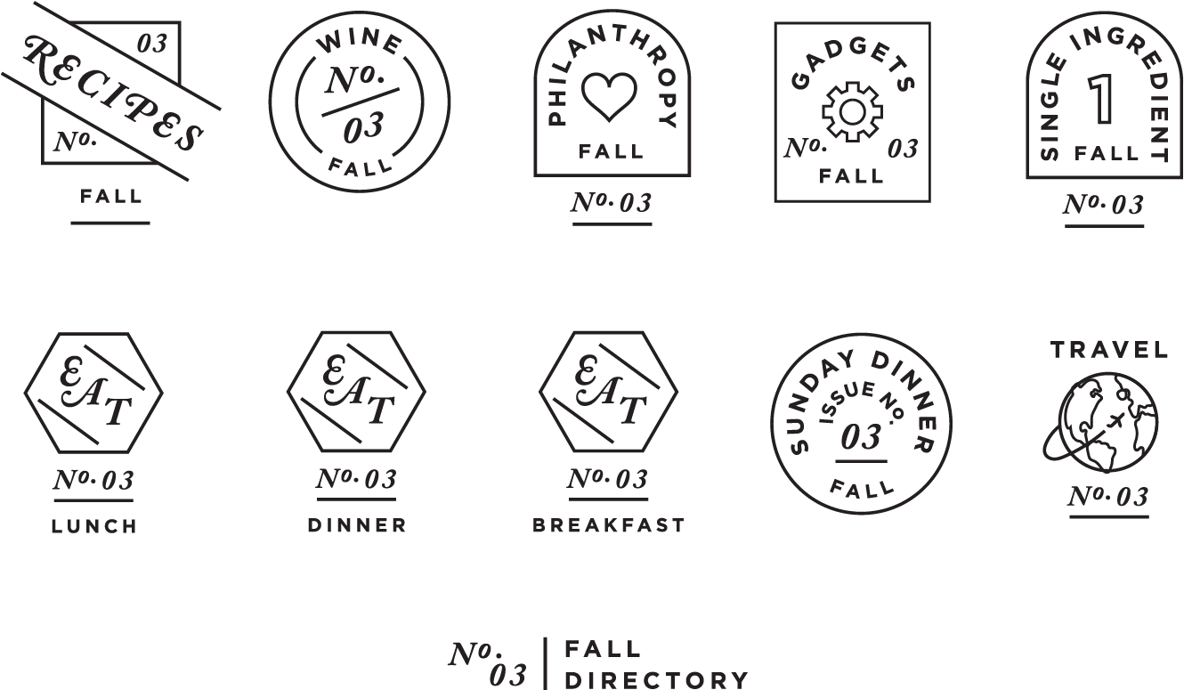 Saute Magazine Editorial Icons By Hoodzpah - Line Art (1500x1000), Png Download