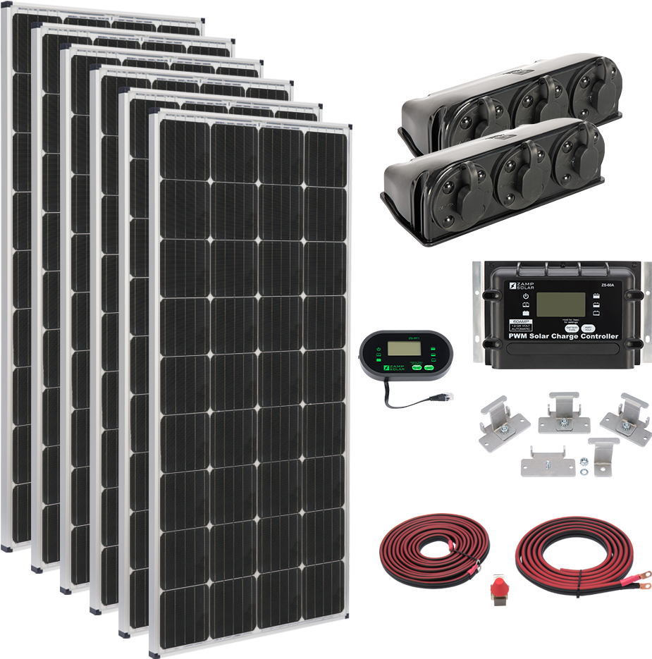 Kit1014-nobg - Zamp Solar Zs60a 60 Amp (1000x1000), Png Download