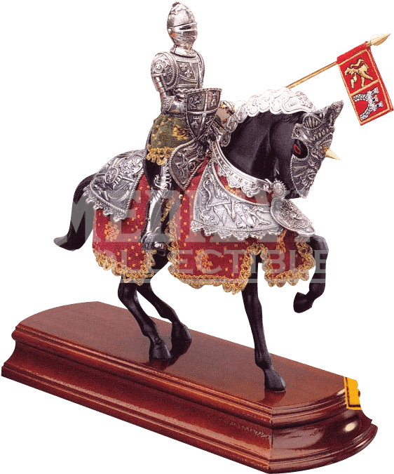 Miniature Spanish Knight On Horseback - Spanish Knight (681x681), Png Download