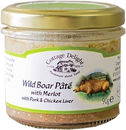 Wild Boar Paté With Merlot, Cottage Delight - Cottage Delight 40g Mini Pot Thai Sweet Chilli (560x560), Png Download