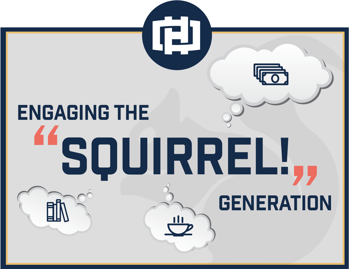 Engaging The “squirrel ” Generation - Graphic Design (1920x1080), Png Download
