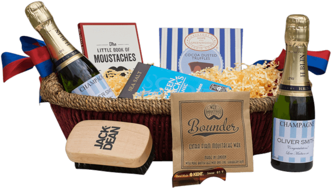 Luxury Champagne And Grooming Hamper - Champagne (800x533), Png Download