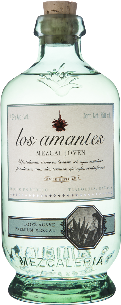 Los Amantes Mezcal Joven - Los Amantes Mezcal (720x1200), Png Download