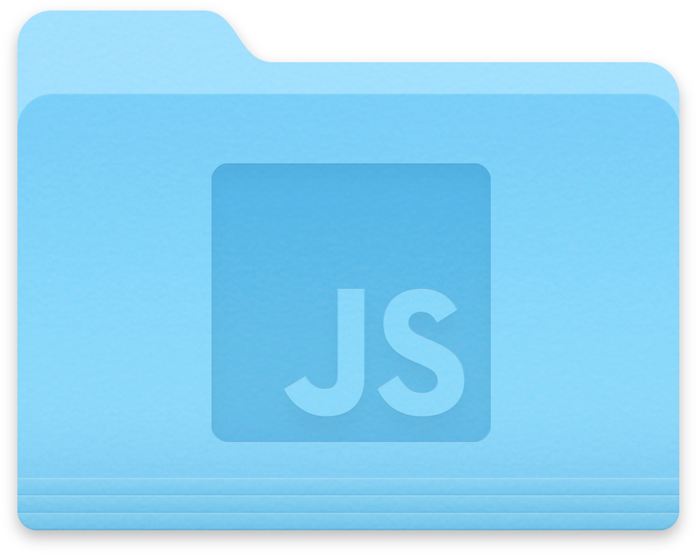 Javascript, Javascript Custom Folder Icon For Macos - Icon (1024x1024), Png Download