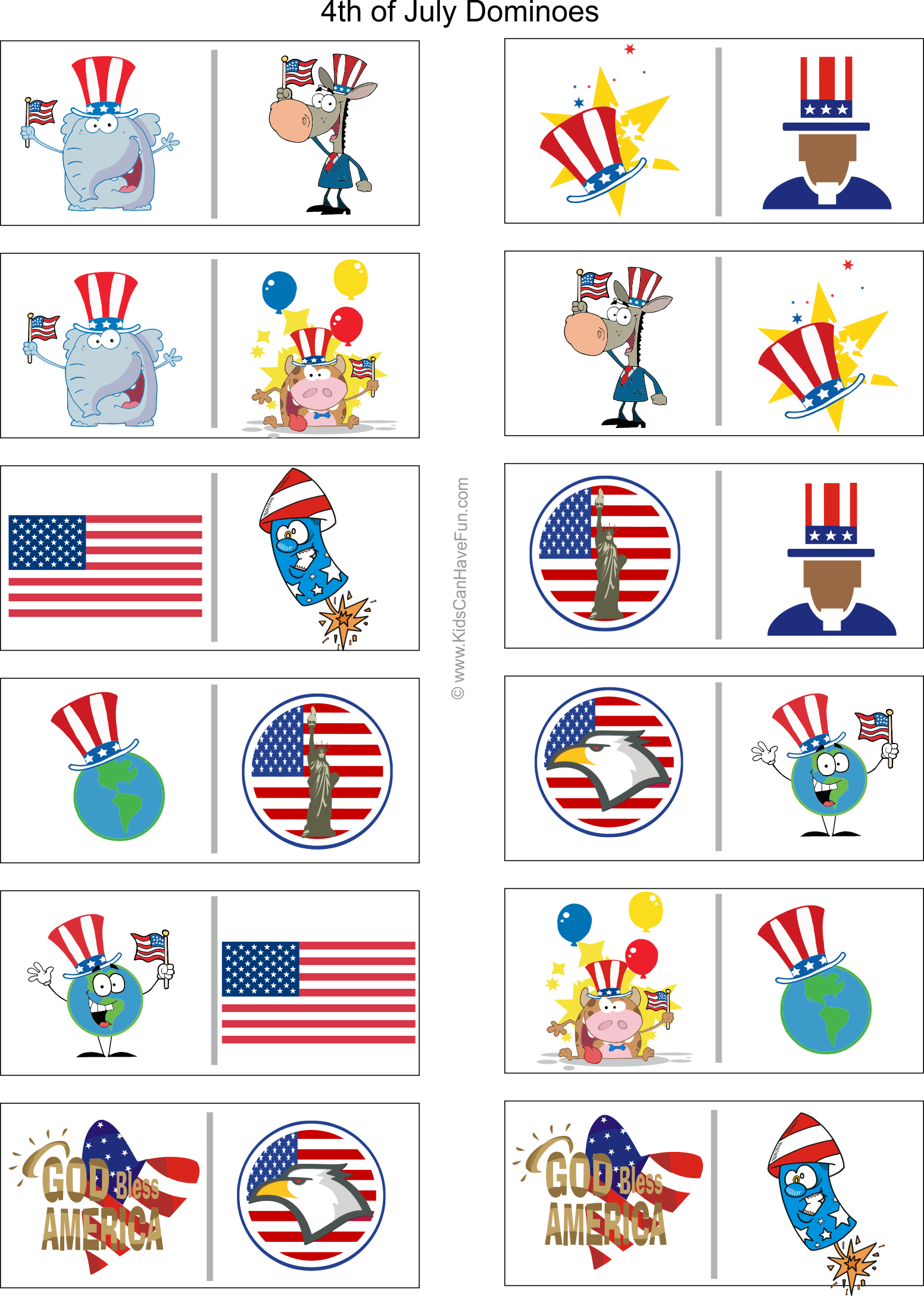 Printable 4th Of July Dominoes Game - Honor Our Heroes Shower Curtain (1552x2177), Png Download