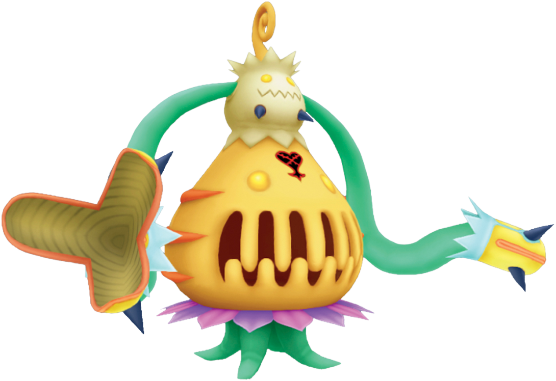 Parasite Cage Khfm - Kingdom Hearts Monstro Heartless (1090x748), Png Download
