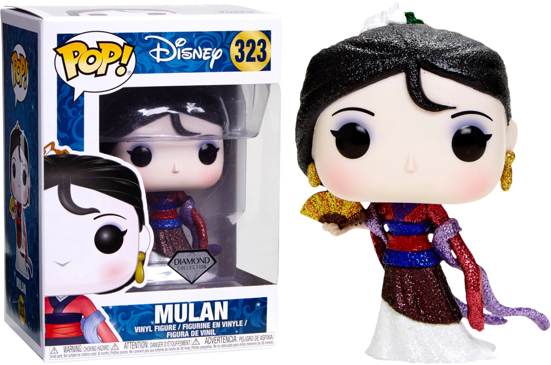 Mulan - Funko Pop Mulan Diamond (1092x725), Png Download