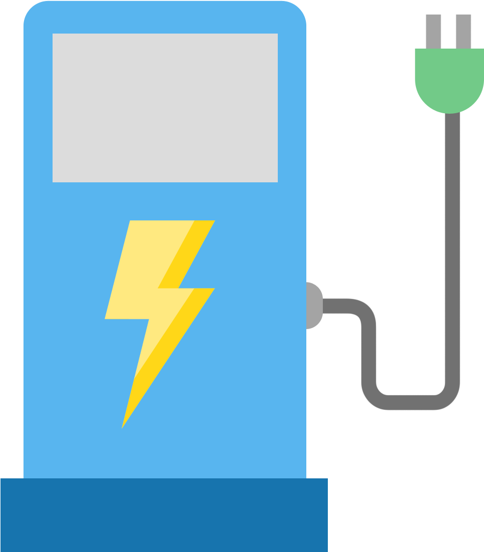 Traditional Ev Charging - Sign (1500x1500), Png Download