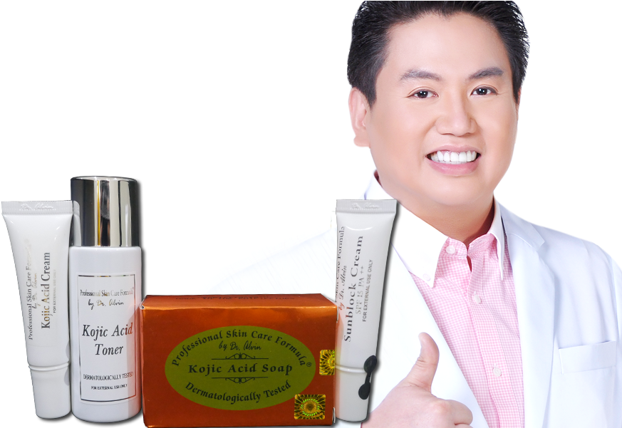 Kojic Acid Set - Dr Alvin (900x600), Png Download