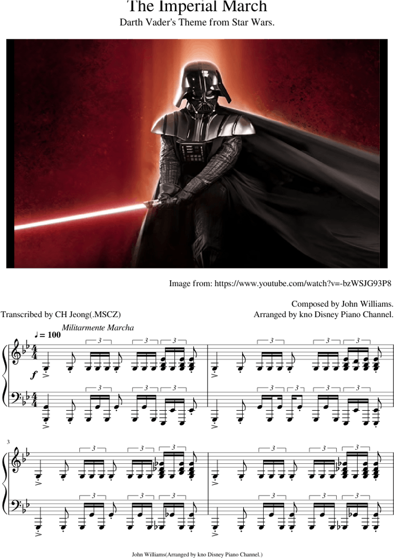 The Imperial March - Cosplay Costume Adult Full Suit Star Wars: (850x1100), Png Download