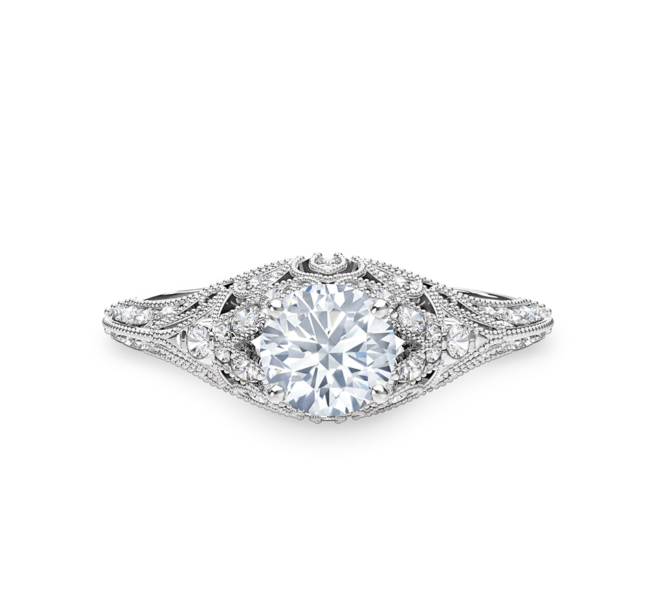 Item Number - Fmr00039rb - Engagement Ring (1239x1239), Png Download