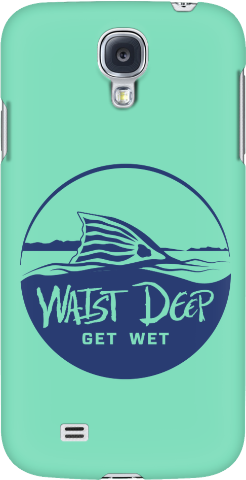 Phone Case / Redfish Get Wet Design / Navy / Sea Foam - Red Drum (1024x1024), Png Download