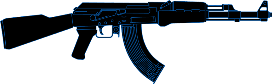 Gun Violence, Crime & Shootings In Melbourne - Ak 47 (940x545), Png Download