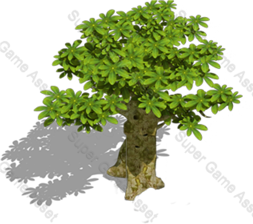 Epic Rpg Trees & Props - Tree Sprite Rpg (950x750), Png Download