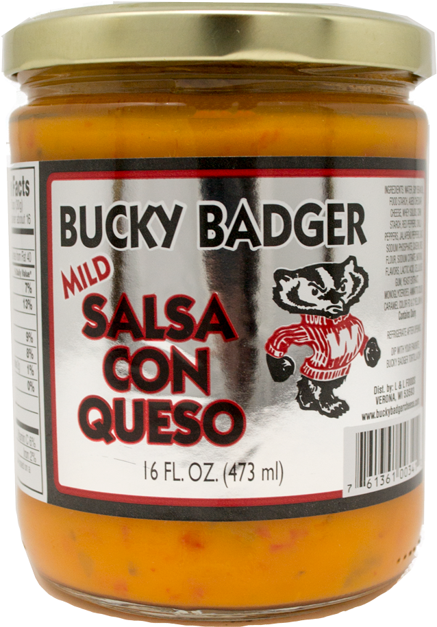 Bucky Badger Salsa Con Queso - Bucky Badger (1000x1000), Png Download