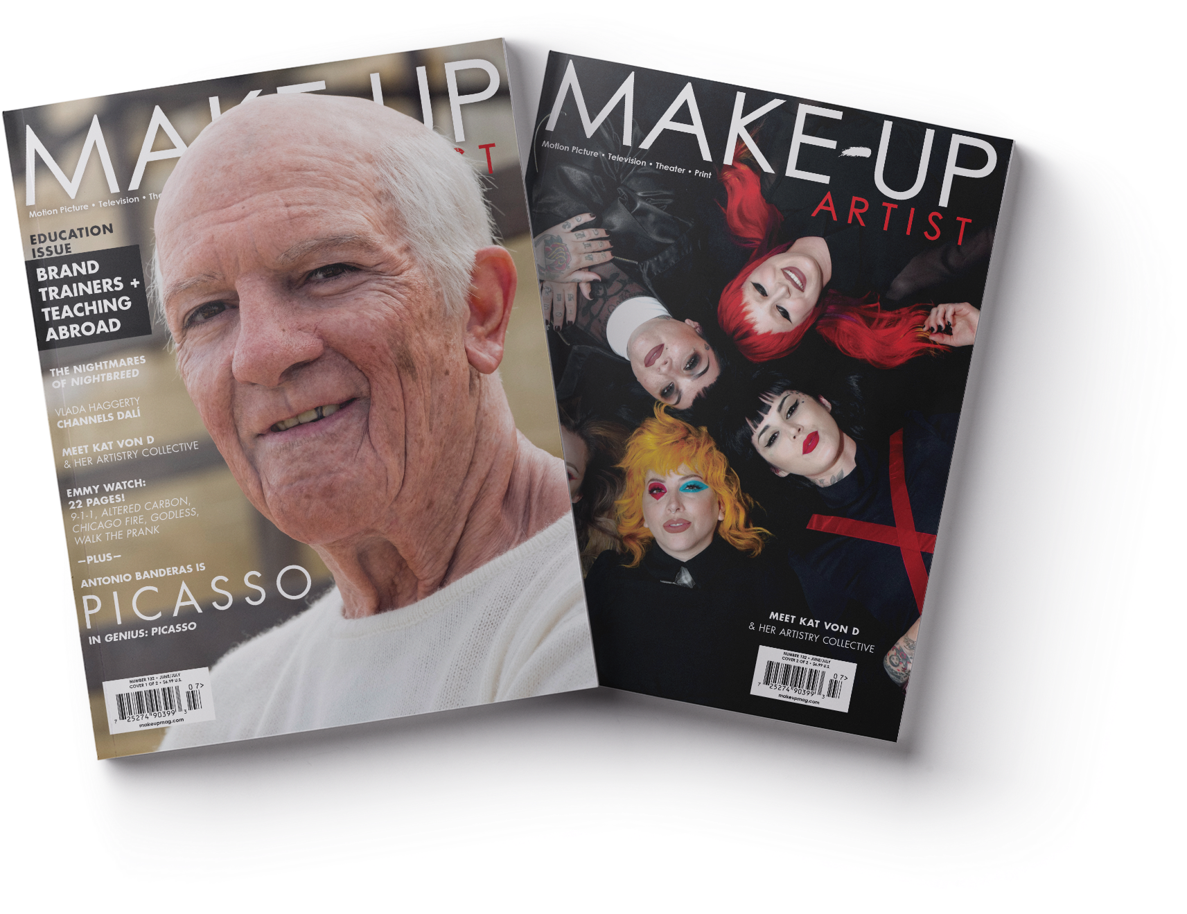 Issue 132 On Sale Now - Makeup Magazine (2000x1535), Png Download